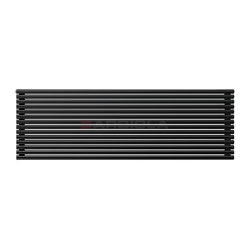 Arbiola Gorizont Iris H 2200-42-14 секции черный горизонтальный радиатор c боковым подключением