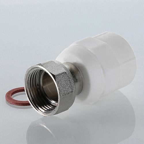 Valtec PPR Муфта 20 х 1/2" с накидной гайкой