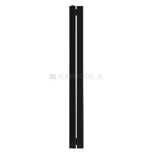 Arbiola Liner H 1200-36-02 секции черный вертикальный радиатор c боковым подключением
