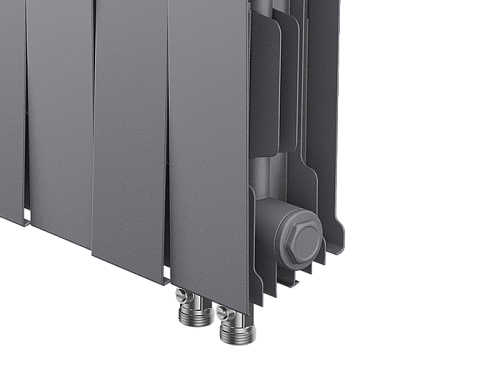 Royal Thermo  Piano Forte Silver Satin VDR 200/12 секции БиМеталлический радиатор