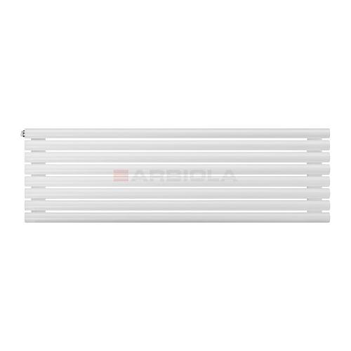 Arbiola Gorizont Iris H 1200-42-08 секции белый горизонтальный радиатор c боковым подключением
