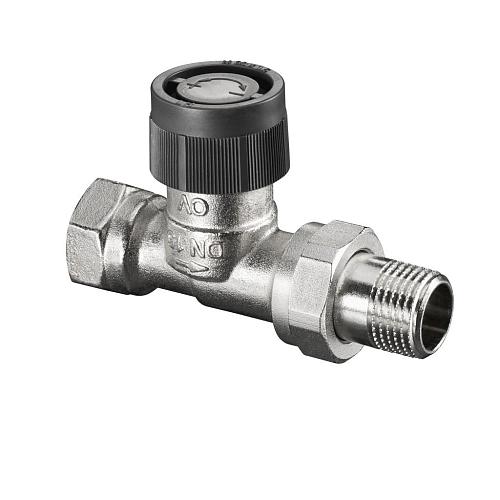 Oventrop A 1/2"ВРх1/2"НР Термовентиль с боковым прямым подключением