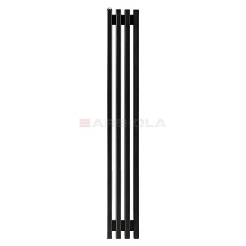 Arbiola Compact H 1200-63-04 секции черный вертикальный радиатор c боковым подключением