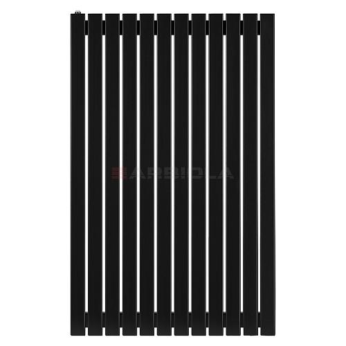 Arbiola Liner H 1250-36-12 секции черный вертикальный радиатор c боковым подключением