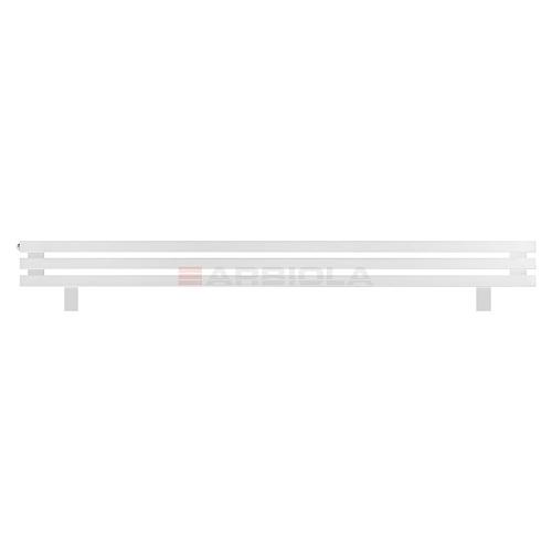 Arbiola Gorizont Ritmo HZ 1750-40-03 секции белый горизонтальный  радиатор c боковым подключением (на ножках)