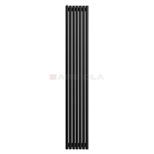 Arbiola Iris 42 H 2200-42-07 секции черный вертикальный радиатор c боковым подключением