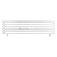 Arbiola Gorizont Ritmo HZ 1500-40-08 секций белый горизонтальный  радиатор c боковым подключением (на ножках)