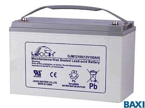 Аккумулятор емкостью 100 Ач для ИБП BAXI Reserve 300/8 арт. LH1210001