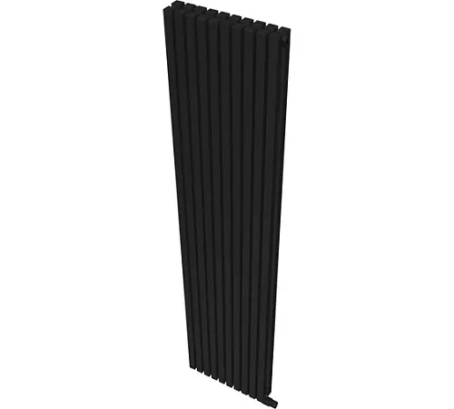 КЗТО QUADRUM 30 V 2- 1750-12 R RAL1T103S9005 Радиатор (черный матовый муар) с нижним подключением