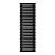 Arbiola Gorizont Iris H 500-42-29 секции черный горизонтальный радиатор c боковым подключением
