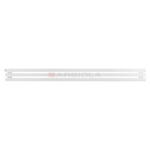 Arbiola Gorizont Ritmo H 1800-40-03 секции белый горизонтальный  радиатор c боковым подключением