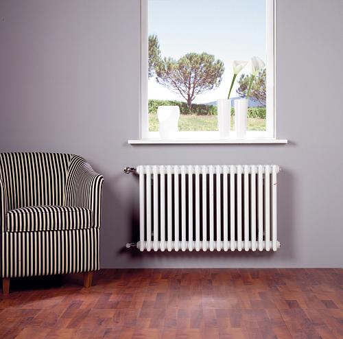 Zehnder Charleston 2056/12 секций №1270 3/4" RAL 9016 боковое подключение
