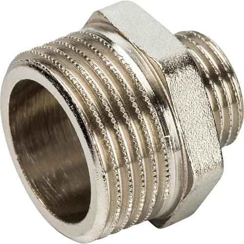 STOUT Ниппель НН переходной никелированный 3/4X3/8