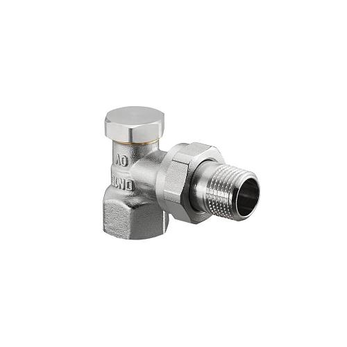 Oventrop Combi 2 3/4"ВРх3/4"НР Вентиль с боковым угловым подключением на обратную подводку