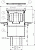 HL 310NPr-3124 Трап с сухим сифоном с решеткой HL3124 клик-клак DN50/75/110