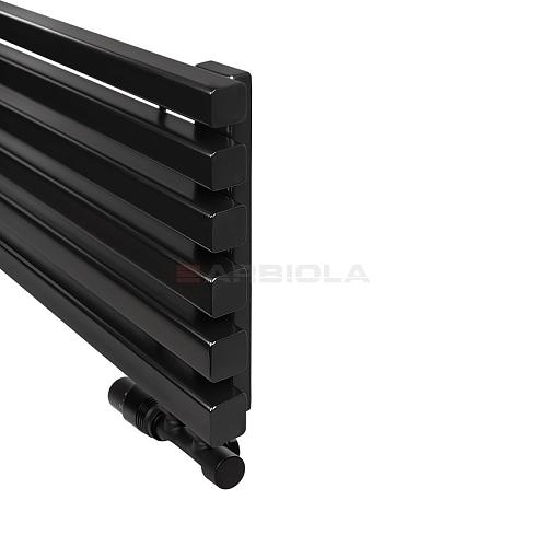 Arbiola Gorizont Ritmo V 500-40-03 секции чёрный горизонтальный радиатор c нижним подключением