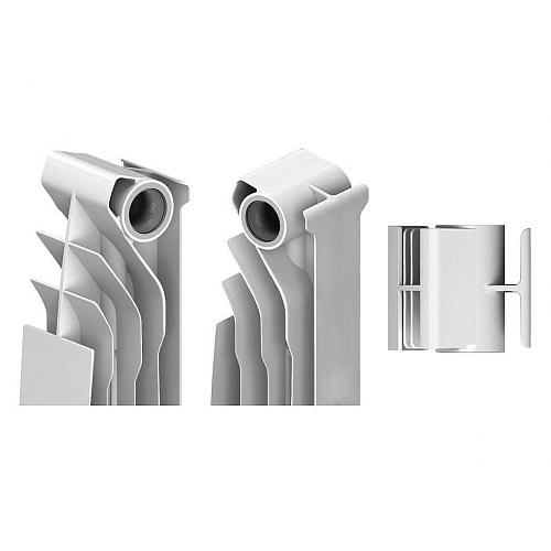 Royal Thermo Vittoria Super 500 VDR / 4 секции Биметаллический радиатор с нижним правым подключением