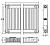 Kermi FKO 11 400х1600 панельный радиатор с боковым подключением