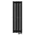 Arbiola Mono V 1250-60-06 секции черный вертикальный радиатор c нижним подключением