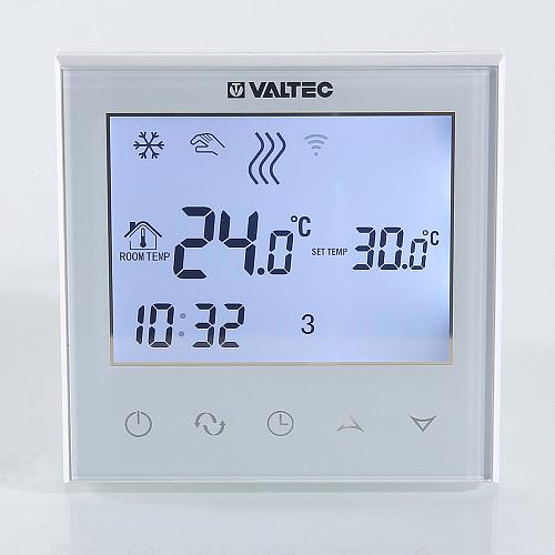 Хронотермостат электронный комнатный двухконтурный с Wi-Fi Valtec арт. VT.AC712.0