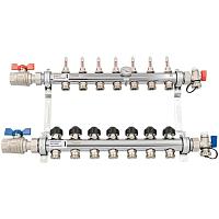 РЕХАУ К-т коллекторов HKV-D из нерж. стали на 7 контура с шар. кранами