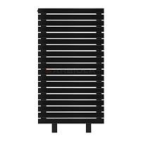 Arbiola Gorizont Liner HZ 750-36-19 секции черный горизонтальный радиатор c боковым подключением с ножками