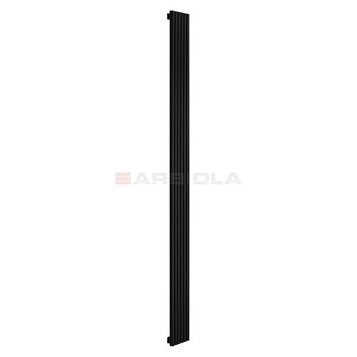  Arbiola Ritmo H 2200-40-11 секции черный вертикальный радиатор c боковым подключением