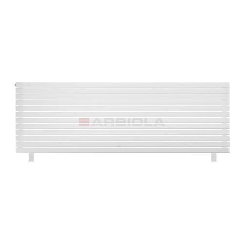 Arbiola Gorizont Liner HZ 2500-36-12 секции белый горизонтальный радиатор c боковым подключением с ножками