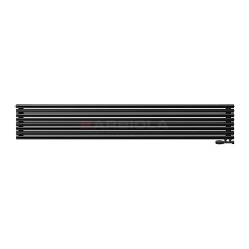 Arbiola Gorizont Iris V 2500-42-08 секции черный горизонтальный радиатор c нижним подключением