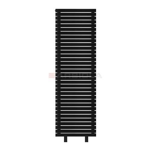 Arbiola Gorizont Liner HZ 700-36-34 секции черный горизонтальный радиатор c боковым подключением с ножками