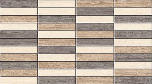 Naxos Mosaico Clio Brown 25x45 настенная плитка