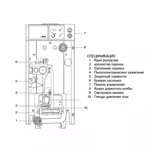 Sime RX 26 TP Газовый напольный одноконтурный котел
